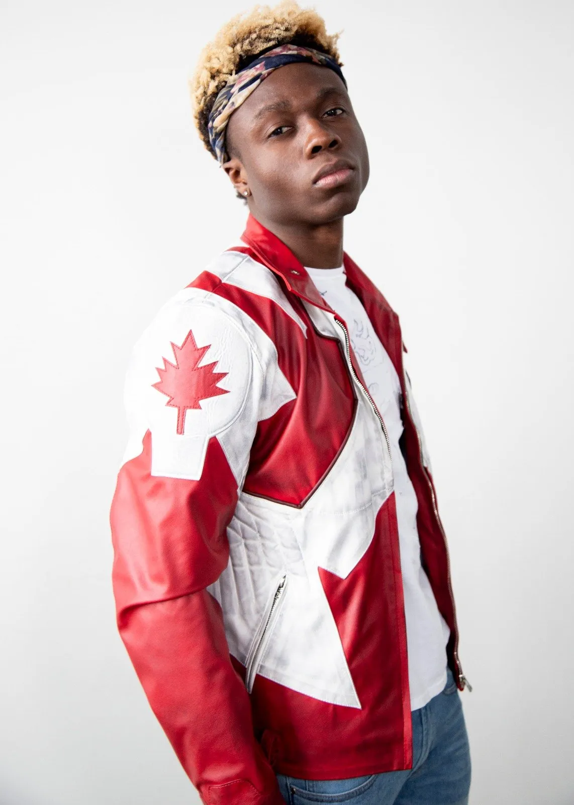 CAPTAIN CANUCK Canadian Flag JACKET