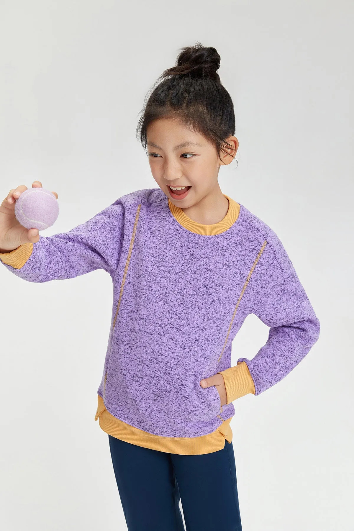 Coarse Knit Fleece Sweater