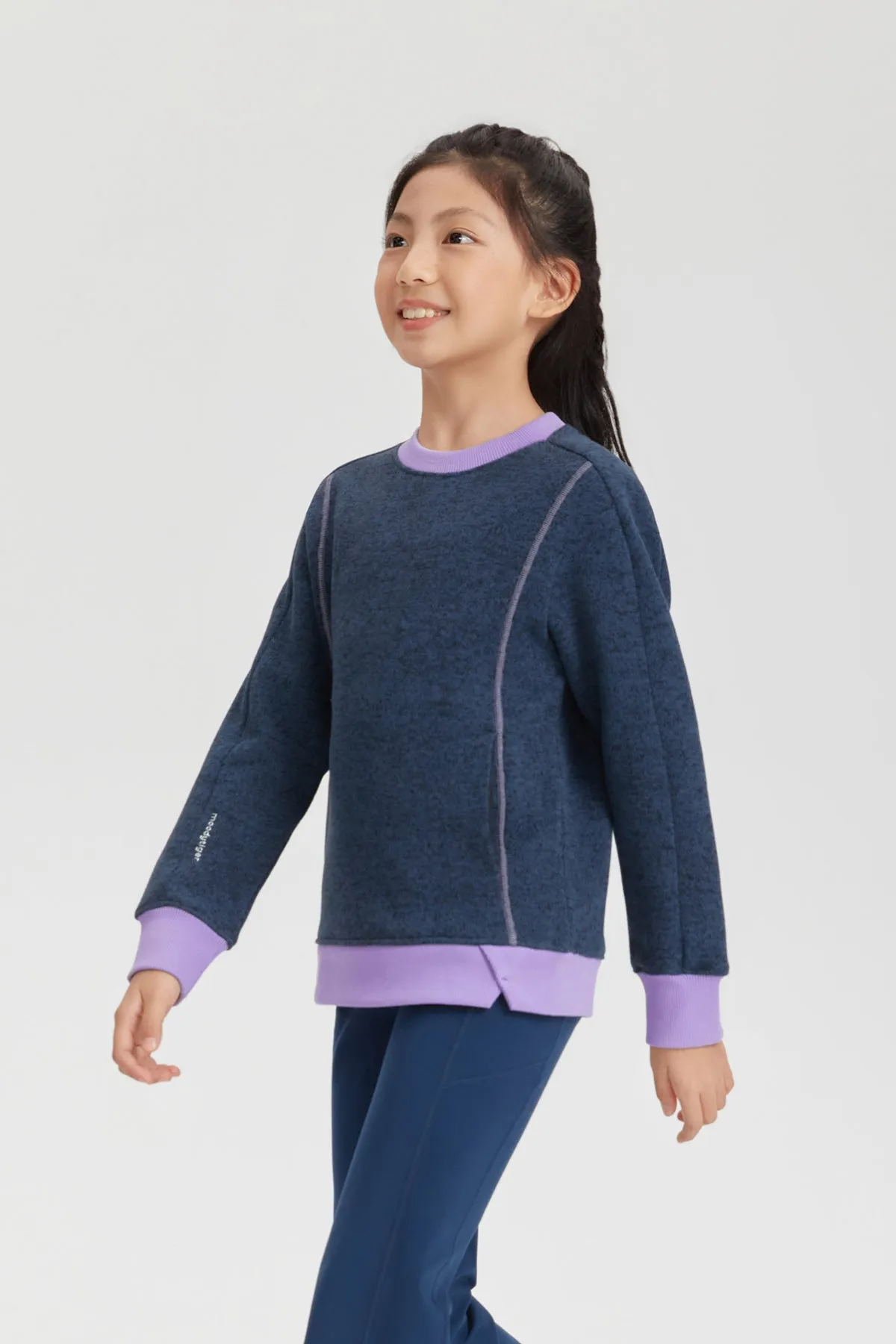 Coarse Knit Fleece Sweater